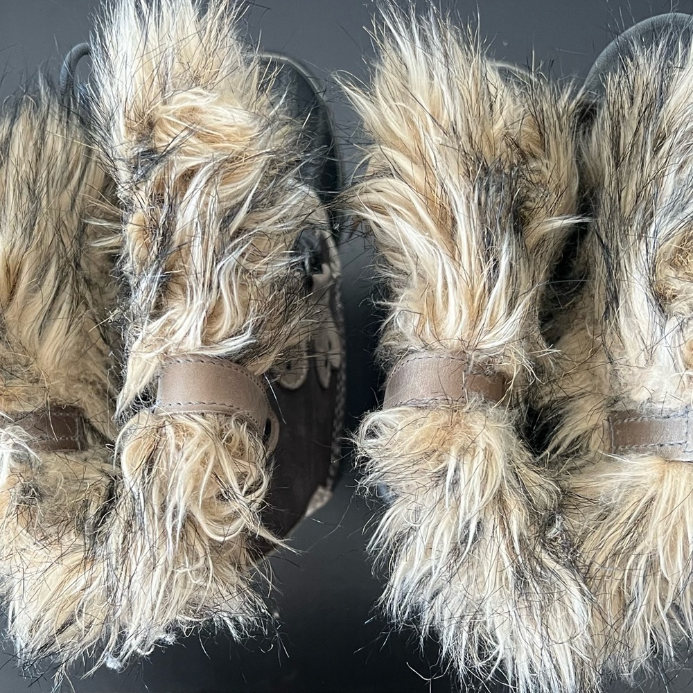 Sorel Joan of Arctic Suede Mid-Calf Brown Lace-Up Boots Size:8 🥾 - Picture 10 of 11